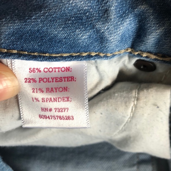 Mid-Rise Jean Shorts - Picture 6 of 6